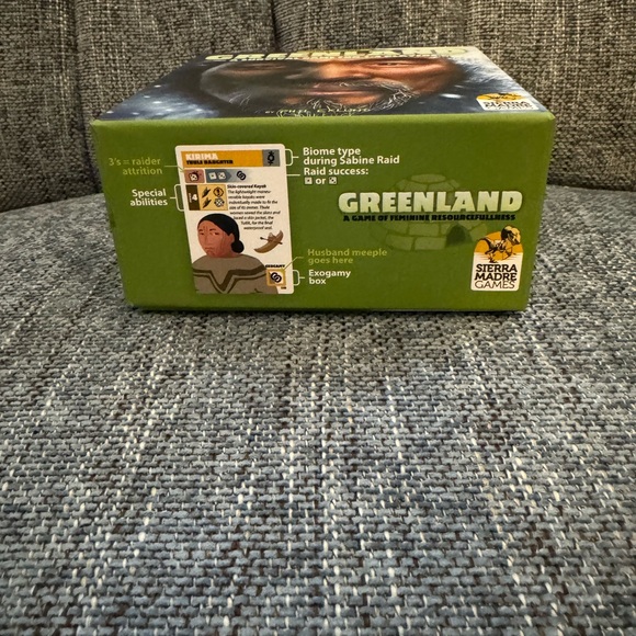 Greenland Ion Game Design Kenner Strategy Sierra Madre ~ Opened But Not Played - Picture 2 of 7